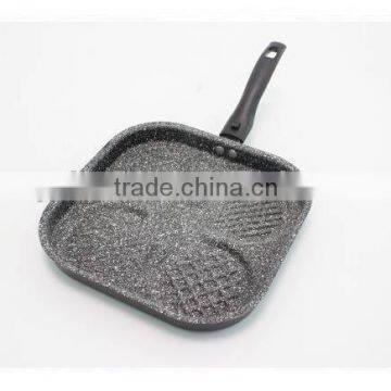 Non Stick Marbel Coating Multi-use Divided Frying Pan photo-2