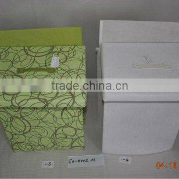 Foldable Woven Paper Gift Box