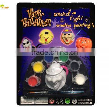 new funny DIY painting Halloween witch pendant face paint with light and sound/safe festival face paint/ party face paint