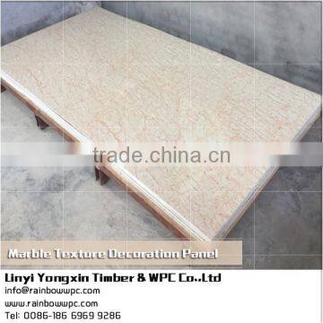028 Interior Decorative Marble Texture Waterproof Pvc Bathroom Wall Panels photo-2