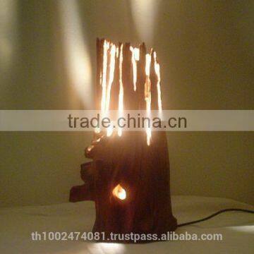 Wood Sculpture Garden Lights photo-4