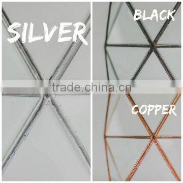 Large Wedding Card Holder Glass Box Mailbox Geometric Terrarium photo-4