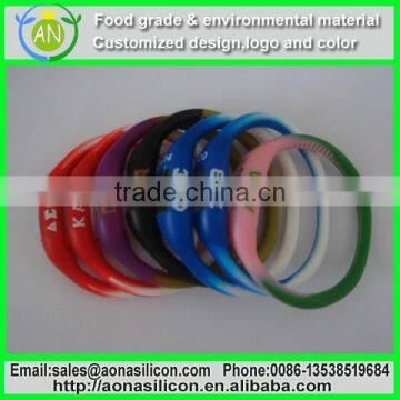 Solid|camouflag|swirl|segmented|layer Cheap Silicone 3ATM Watch (16/17.5/18/19/20.5/22cm)