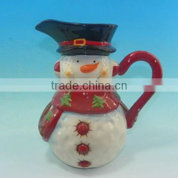 Newest Snowman ceramic kettles