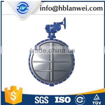 DIN Standard Worm Gear Double Flange Butterfly Valve D341X-16