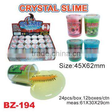 Sell new design glow in dark animals Crystal Slime Toys