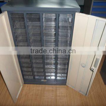 Wholesale 48 Drawers Cabinet Vintage Plastic Parts Storage Cabinet photo-3