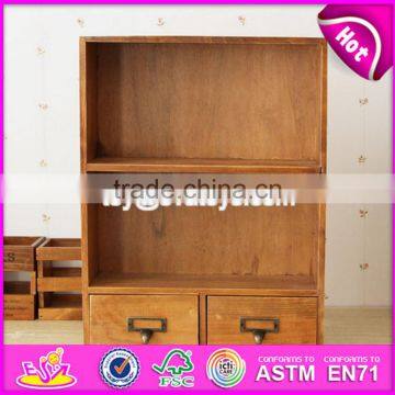 2017 New Products Natural Wooden Desktop Shelf Organizer W08C174 photo-3