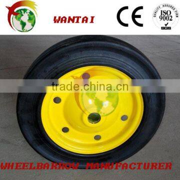 14*4 Air Good Quality Wheel and Tire for Wheelbarrow photo-1