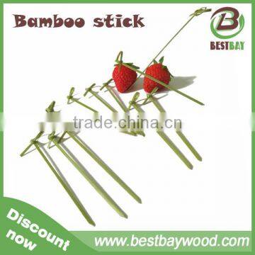 Factory Discount Price Wholesale Bamboo Knot Skewers,bamboo Skewers photo-6
