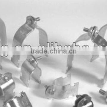 China Professional Manufacturer Pipe Clamp RGD OD EMT Zinc Plated Steel Strut Clamp photo-3