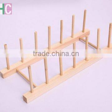 Wooden Plate Dish Bowl Rack photo-3