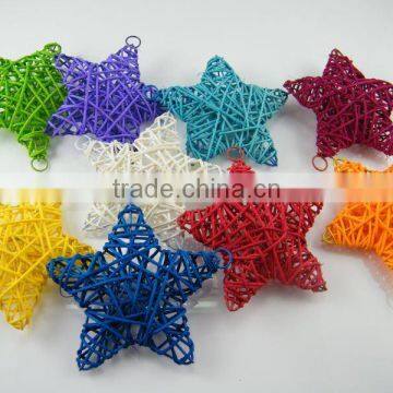 rattan star home decoration