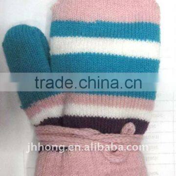 kids winter wool gloves/pretty gloves