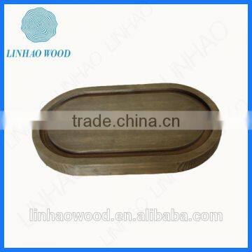 factory supplied wooden wine tray,bar used bottle service wooden tray,cheap wooden service tray