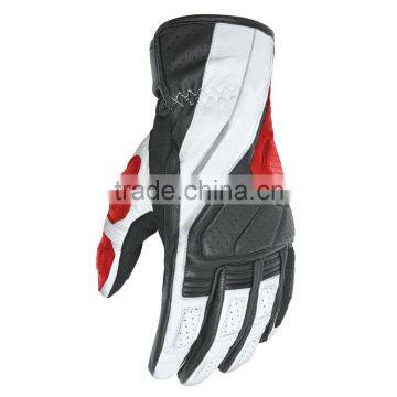 Motorbike Gloves With Vented Details