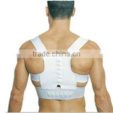 Adjustable Heating Magnetic Magnetic Back Posture Corrector Support Belt Brace ,neoprene Back Posture Shoulder Support Brace photo-3