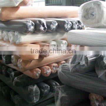 pu Artifical Leather, pu Synthetic Leather for Shoes Lining Stock Lots