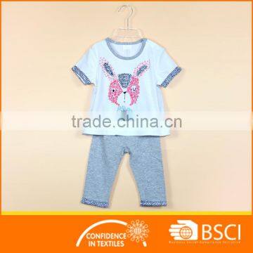 3 Different Color Option Infant Baby Girl Summer Clothing Set