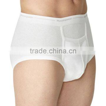 Comfortable Breathable Cotton Fabric Wholesale Plain White Boxer Shorts photo-2