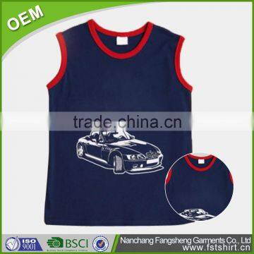 Dry Fit Custom Gym Building Stringer Tank Top photo-2