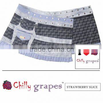 Strawberry Slice Chilly Grapes Beautiful Wrap Skirt One Size Fits All photo-4