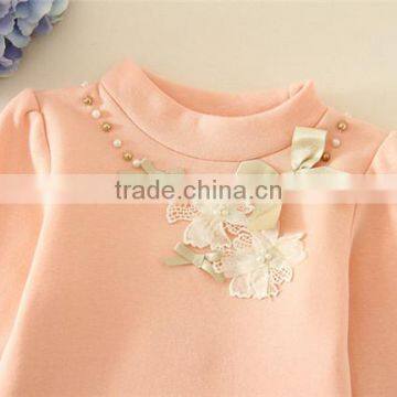 Autumn Baby Girl Cotton Long Sleeve T Shirts, Korean Girls Fashion T Shirts photo-5