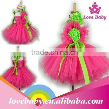 Latest Baby Flower Dress Casual Children Wear LBE4092224 photo-4