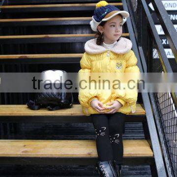 Fashion korean winter kid jacket for girls