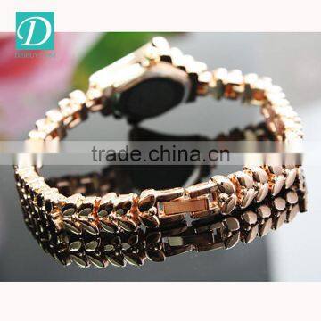 2016 Hot Sale Fashion Gold Wrist Watch Bracelet Women Watches photo-4