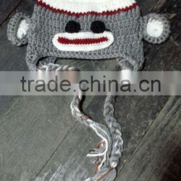 monkey hat owl crochet hat Baby Boy/Girl Crochet Owl Animal Beanie Hat cute baby crochet hat baby boy newsboy hat