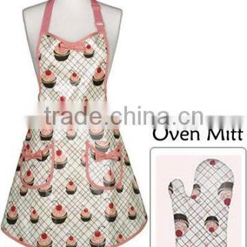 Wholesale Solid Color Cotton Cheap Apron Sink photo-2