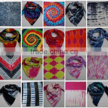 Tie&dye Collection of Scarves