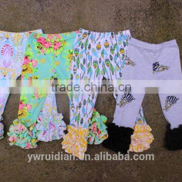 Cheap Price Kids Leggings Tight Ruffle Icing Leggings Baby Girl Short Hot Pants Legging photo-3