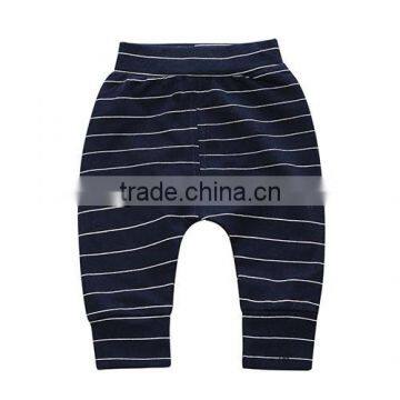 Latest Design Stripe Terry Fabric Kids Boys Harem Pants photo-5