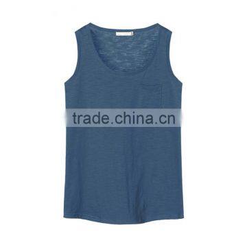 wholesale custom Slubby yarn tank top women manufacturer in china