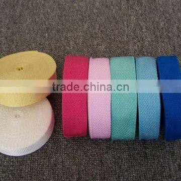 High Quality Custom Colorful PP Webbing Soft Elastic Webbing