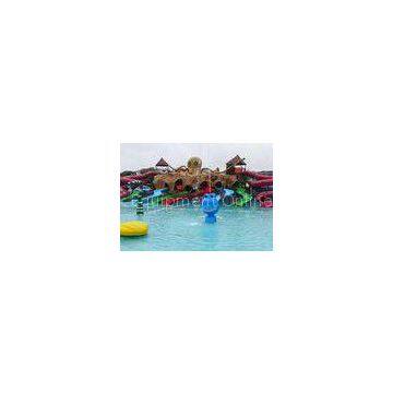 8 Lines Kid Water Slides octopus Water Slides Water Entertainment