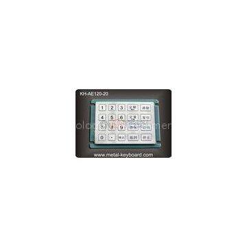 Rugged Stainless steel Keyboard Gas Station Keypad with 20 Keys 5x4 Matrix