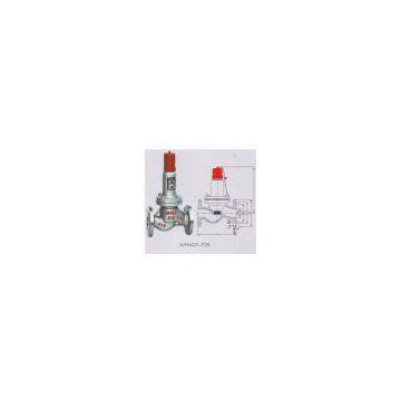 Balance type safety return valve