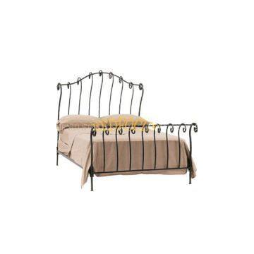 Comfortable Wrought Iron Bed BED-T-016