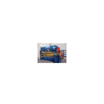 PLC controlled expanded mesh machine