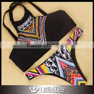 Hot Sale Sexy Vintage Printing Bikini photo-5