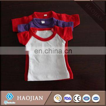 Plain Sublimation Polyester T-shirts for Toys Mini T-shirts 100% Polyester T-shirt for Bears photo-3