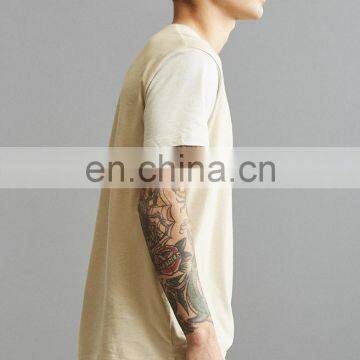 2017 Pure And Fresh Custom Men Shortsleeve Pocket Shirts Contrast Color O-collar Loose Style T-shirt photo-5