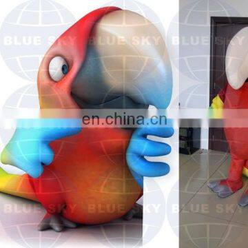 2015 professional custom bird mascot/custom bird costume