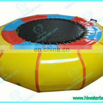 HI CE high quality inflatable water trampoline for sale