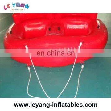 New Design 2 Riders Water Sports Inflatable Towable Flying Ski Tube photo-2