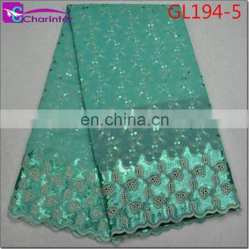 Charinter Sale Well African Organza Lace Fabrics GL194 photo-6