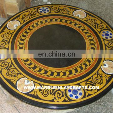 Marble Inlay Coffee Table Tops, Marble Pietra Dura Table Tops